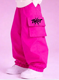 Pink TWST Baggy Snowpants