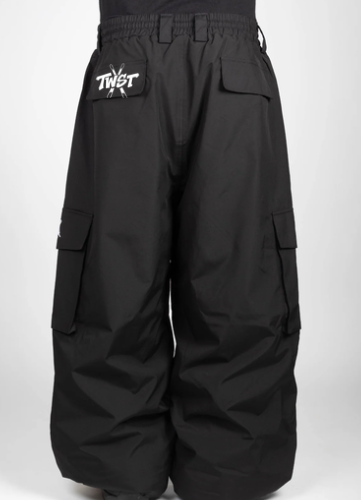 Black TWST Baggy Snowpants