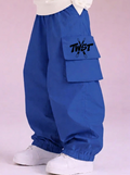 Dark Blue TWST Baggy Snowpants