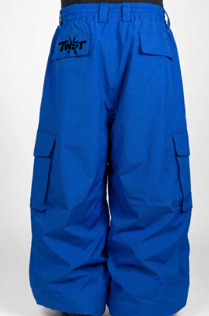 Dark Blue TWST Baggy Snowpants
